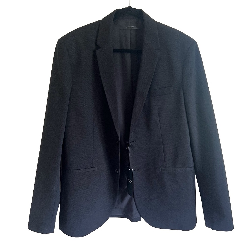 NWT Zara Black XL Daily Outfit Men's Blazer